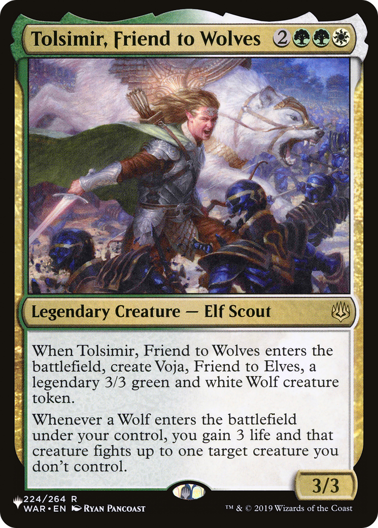 Tolsimir, Friend to Wolves [LIST - 224/264]