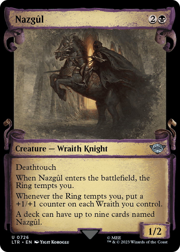 Nazgul (0726) (Showcase Scrolls) [LTR - 726]