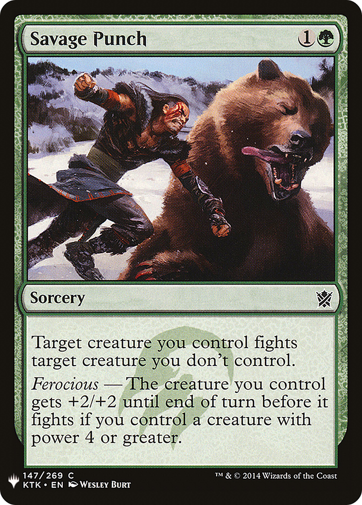 Savage Punch [LIST - 147]