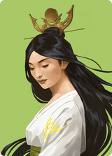 Azusa, Lost but Seeking // Azusa, Lost but Seeking (ACMM-056) - Commander Masters Art Series (Borderless) Foil