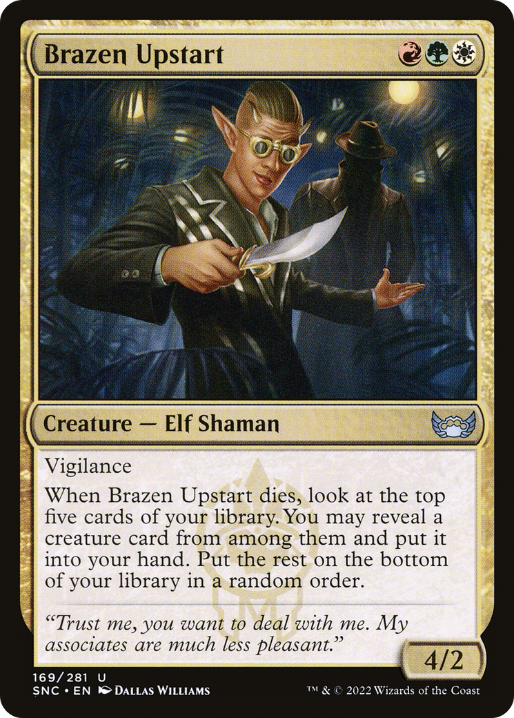 Brazen Upstart [SNC - 169]