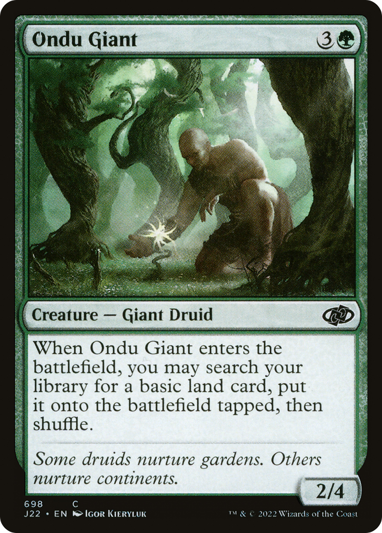 Ondu Giant [J22 - 698]