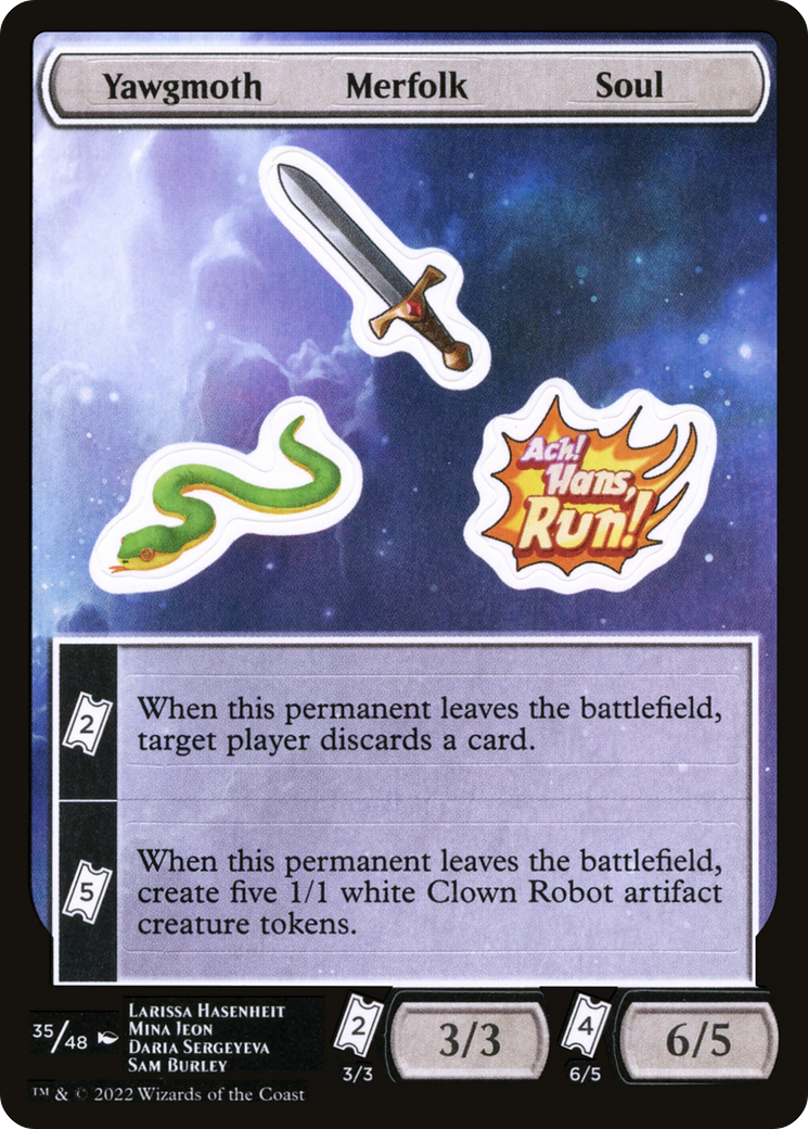 Yawgmoth Merfolk Soul [UNF - 35]