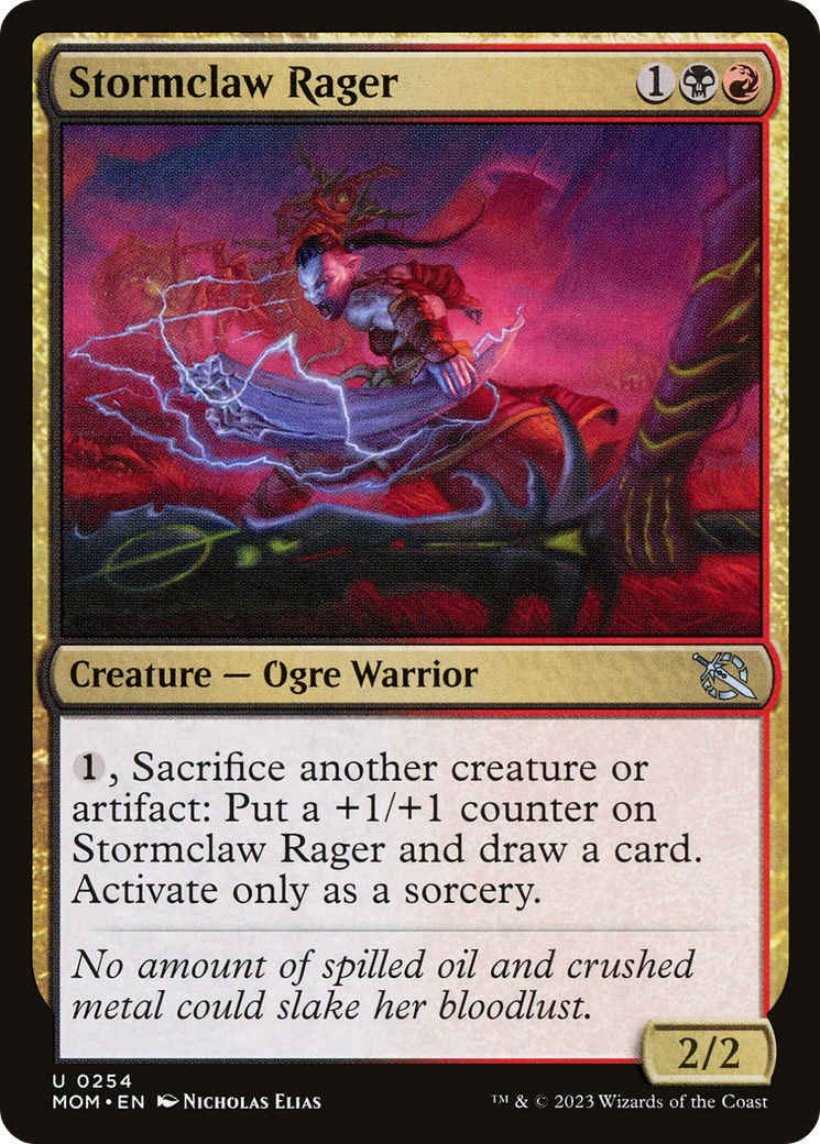 Stormclaw Rager [MOM - 254]