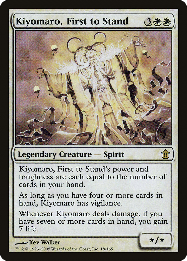 Kiyomaro, First to Stand [SOK - 18]