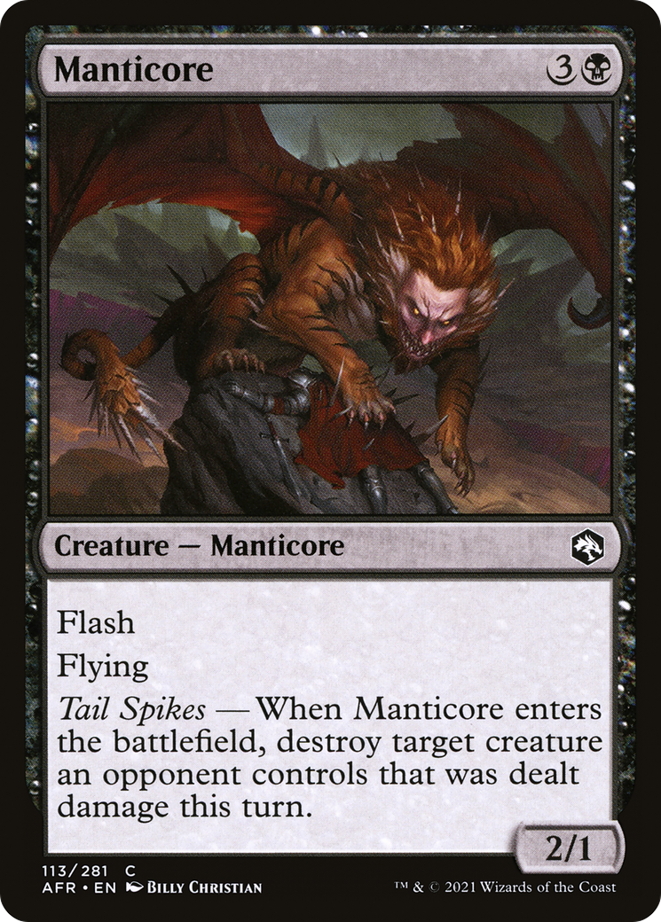Manticore [AFR - 113]
