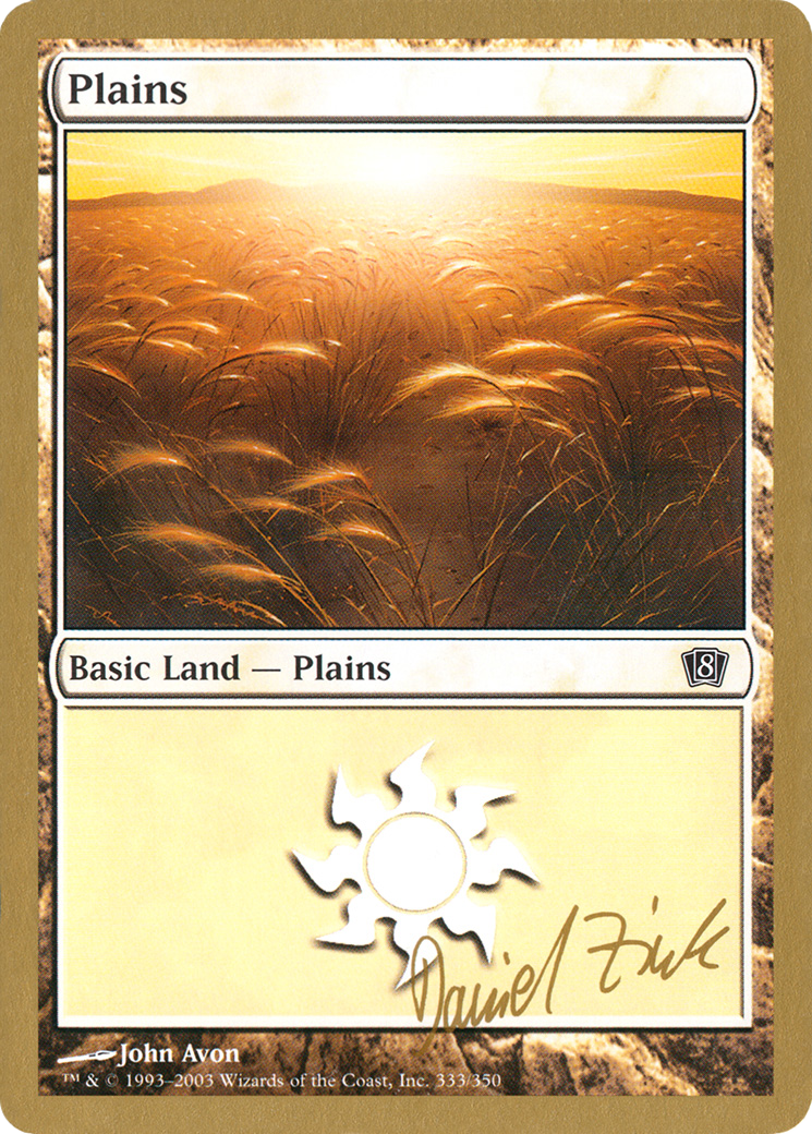 Plains (333) - 2003 Daniel Zink (8ED) [WCD - N/A]