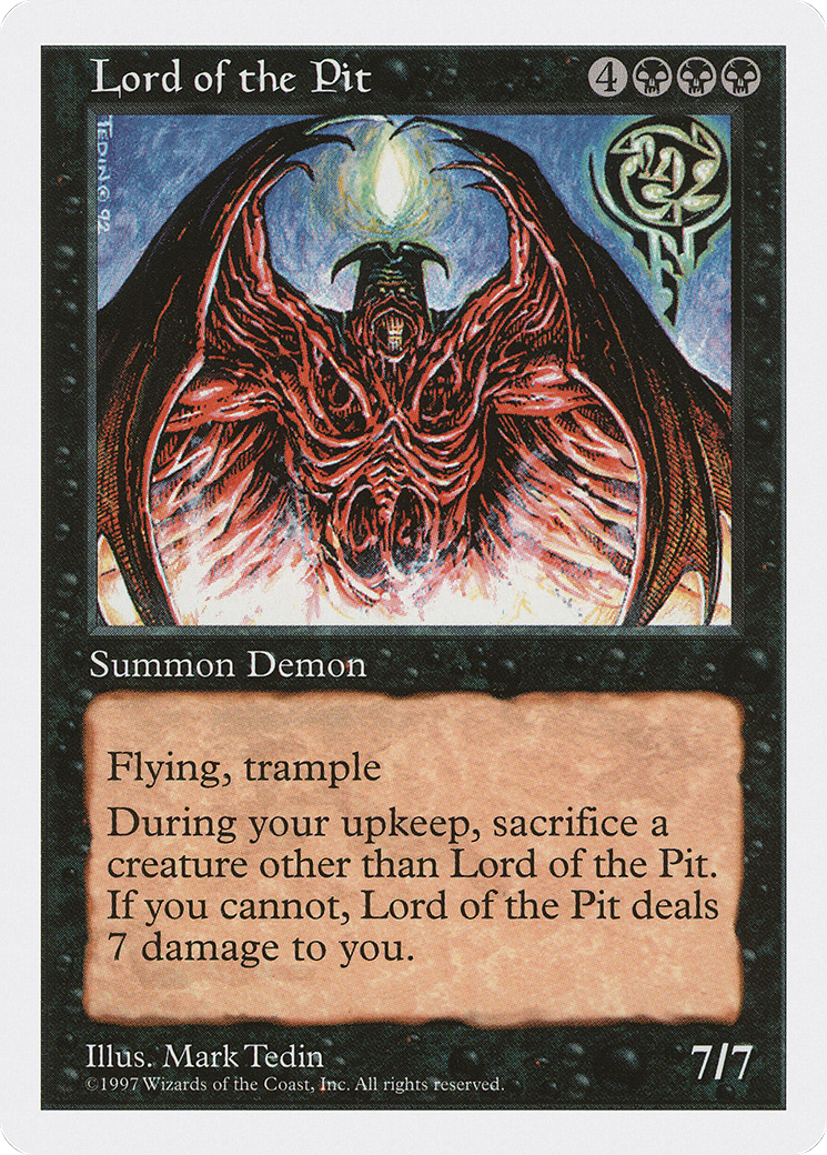 Lord of the Pit [5ED - N/A]