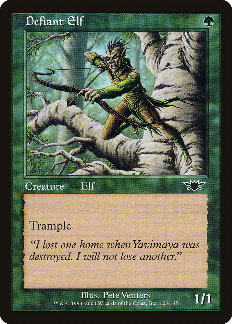 Defiant Elf [LGN - 123]