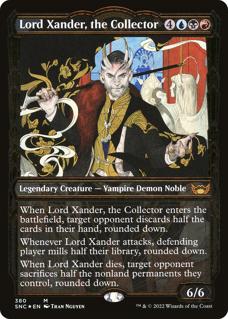 Lord Xander, the Collector (Gilded Foil) [SNC - 380]