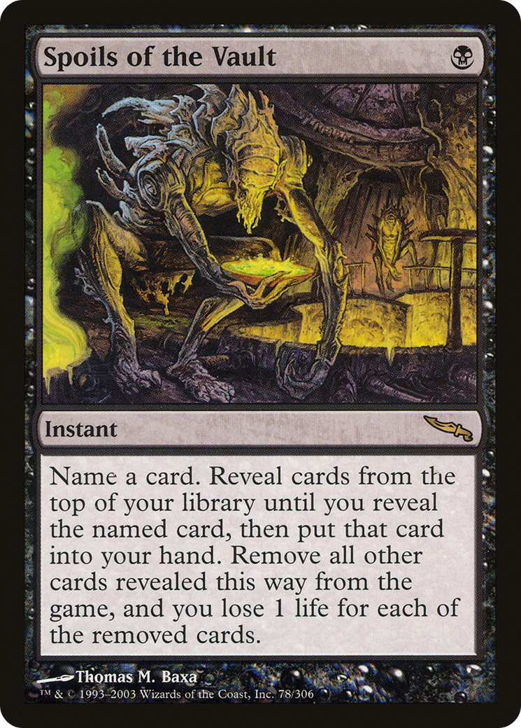 Spoils of the Vault [MRD - 78]