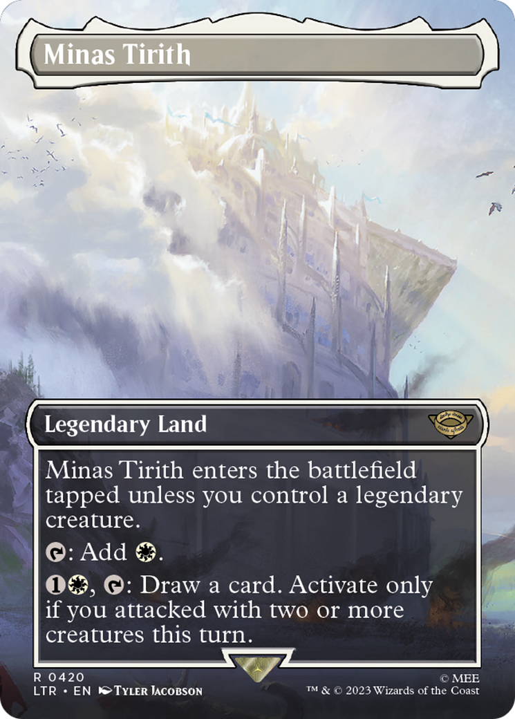 Minas Tirith (0420) (Borderless) [LTR - 420]