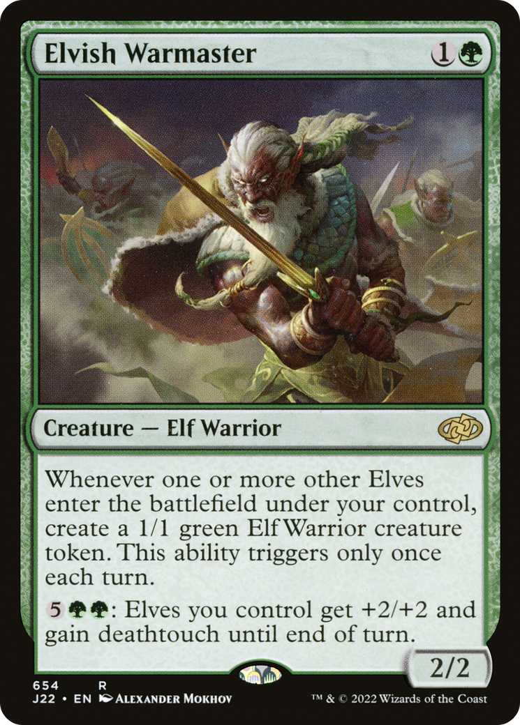 Elvish Warmaster [J22 - 654]