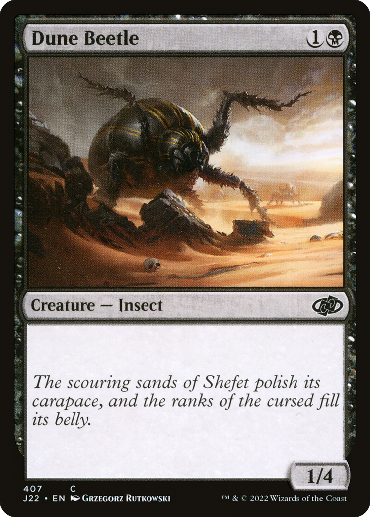 Dune Beetle [J22 - 407]
