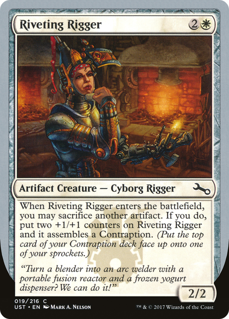 Riveting Rigger [UST - 19]