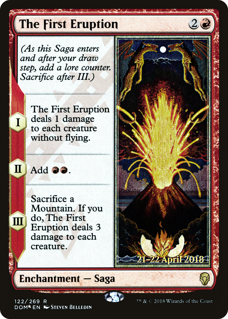The First Eruption [PRE - 122]