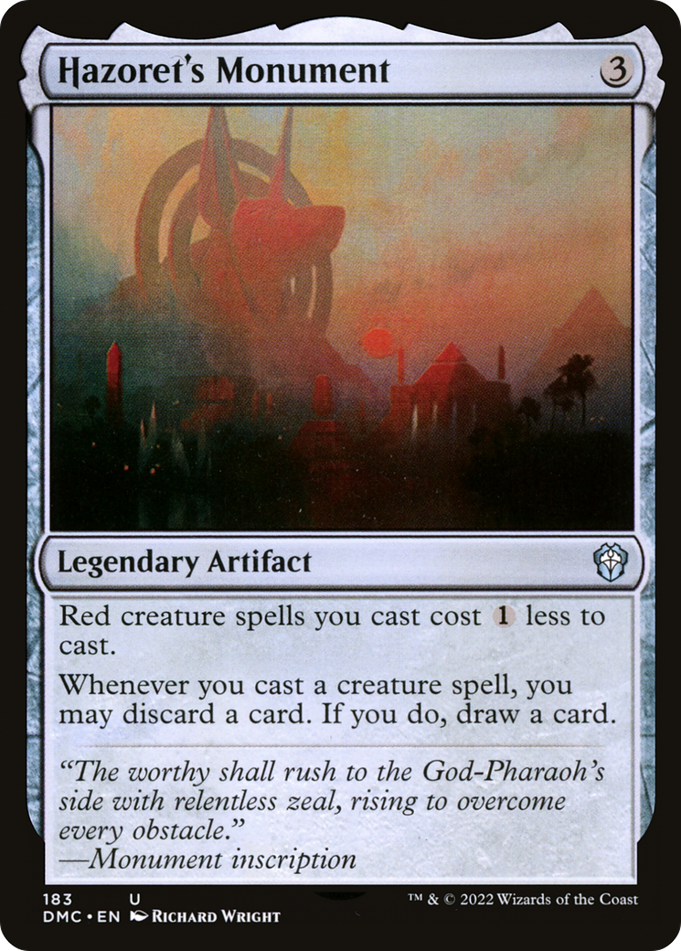 Hazoret's Monument [DMC - 183]