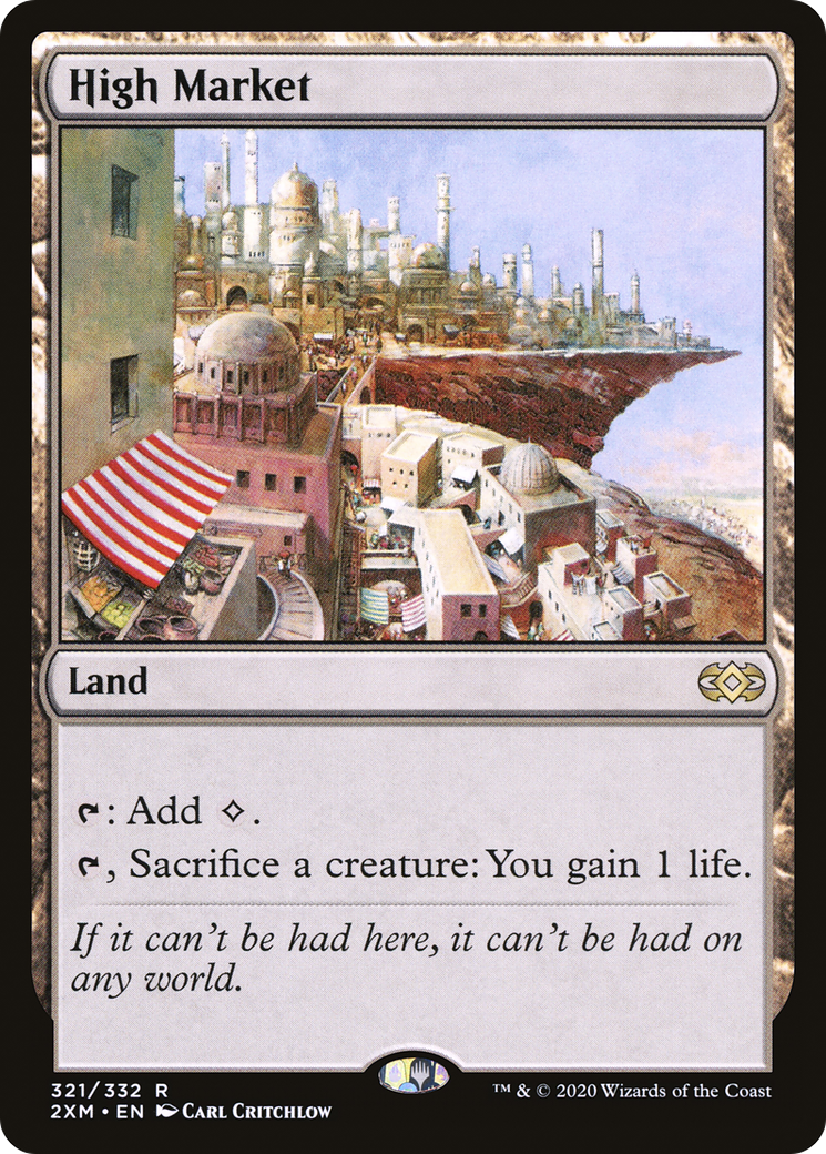 High Market [2XM - 321]