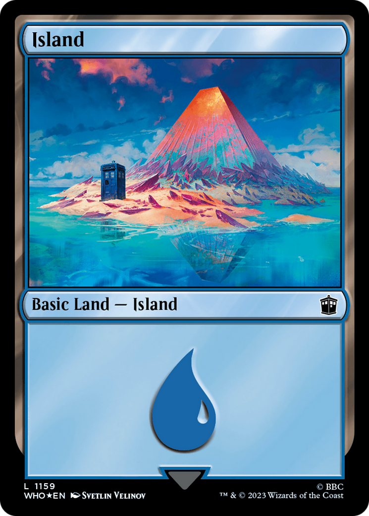 Island (1159) (Surge Foil) [WHO - 1159]