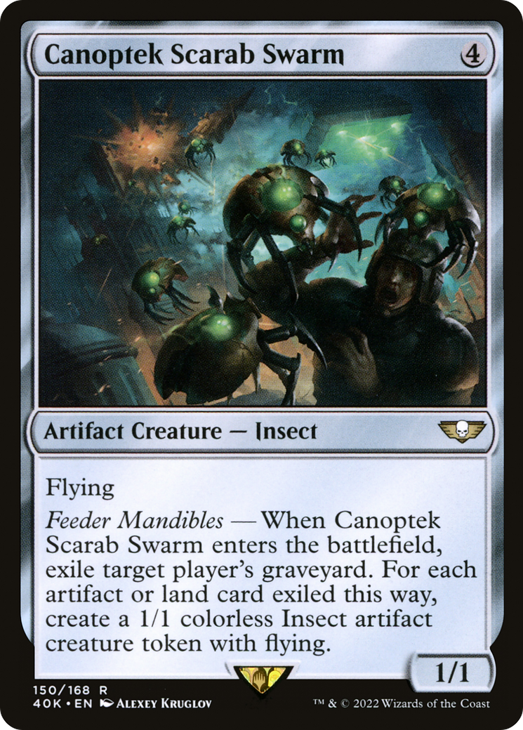 Canoptek Scarab Swarm [40K - 150]