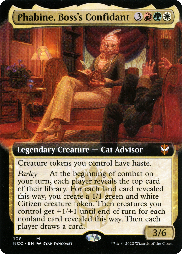 Phabine, Boss's Confidant (Extended Art) [NCC - 108]