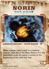 Norin the Wary (SLD-827) - Secret Lair Drop: (Showcase) (Borderless)