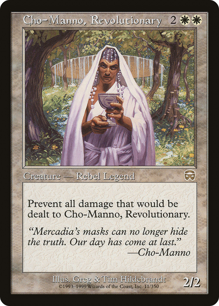 Cho-Manno, Revolutionary [MMQ - 11]