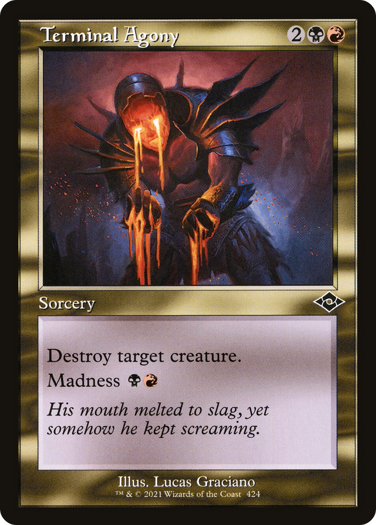 Terminal Agony (Retro Frame) [MH2 - 424]