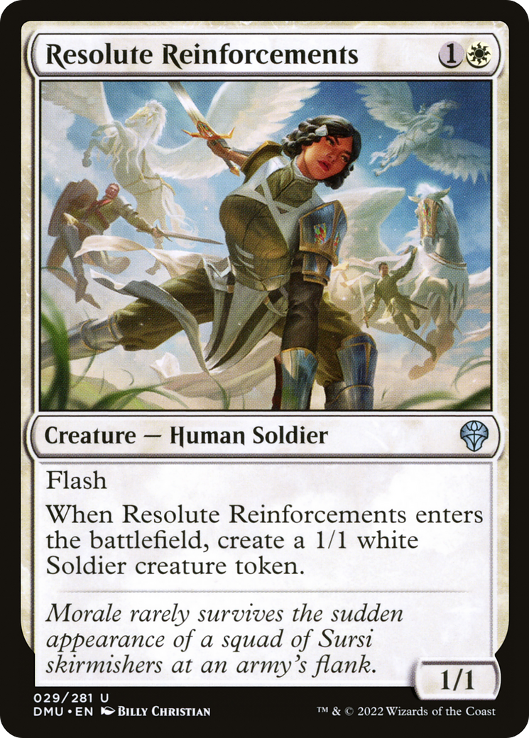 Resolute Reinforcements [DMU - 29]