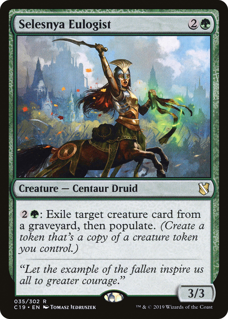 Selesnya Eulogist [C19 - 35]
