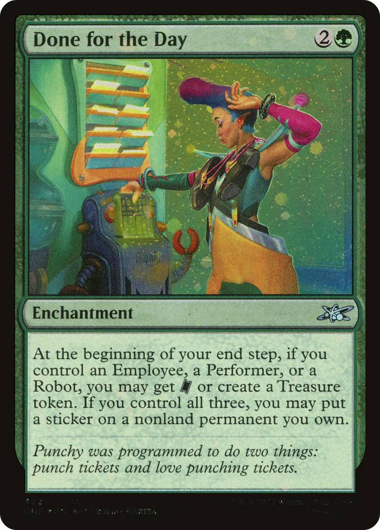 Done for the Day (Galaxy Foil) [UNF - 422]