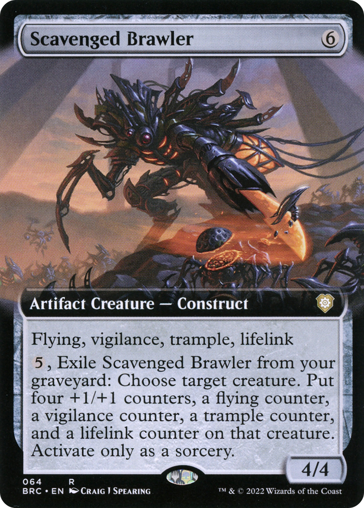 Scavenged Brawler (Extended Art) [BRC - 64]