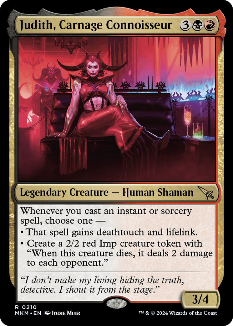 Judith, Carnage Connoisseur [MKM - 210]