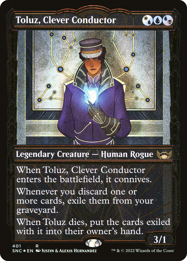 Toluz, Clever Conductor (Gilded Foil) [SNC - 401]