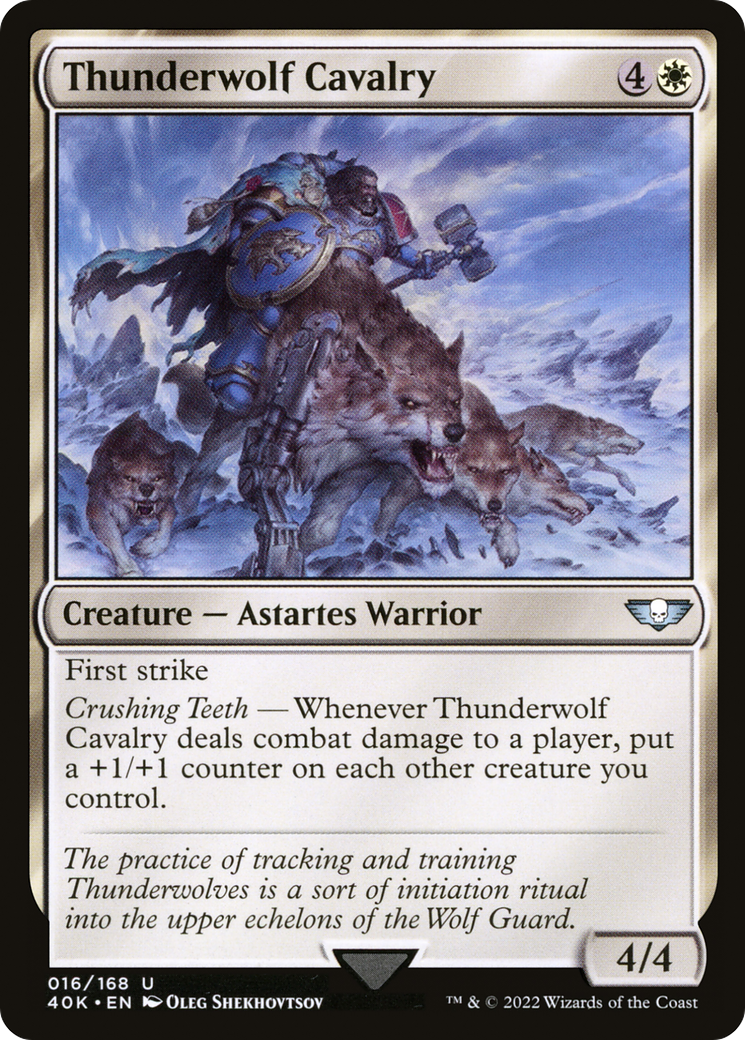 Thunderwolf Cavalry [40K - 16]
