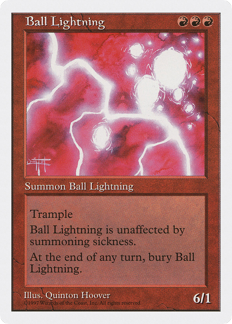 Ball Lightning [5ED - N/A]