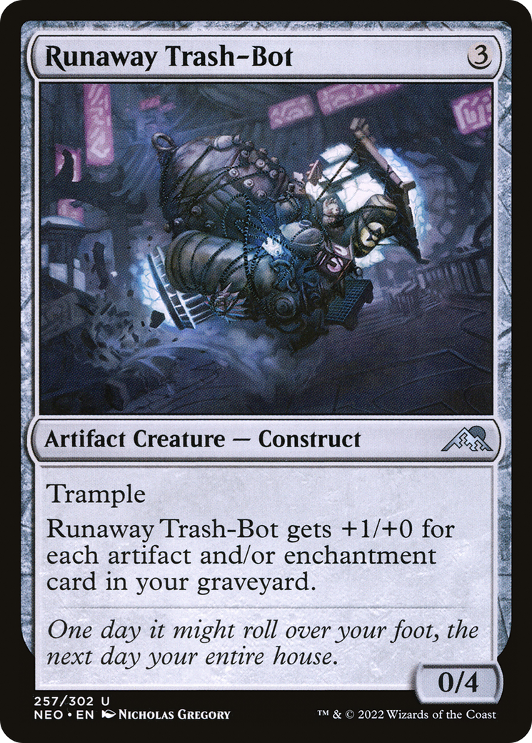 Runaway Trash-Bot [NEO - 257]