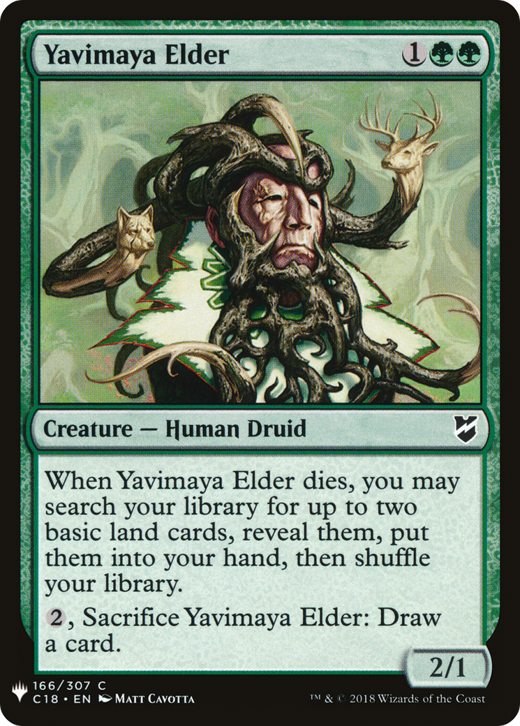 Yavimaya Elder (LIST-166) - The List