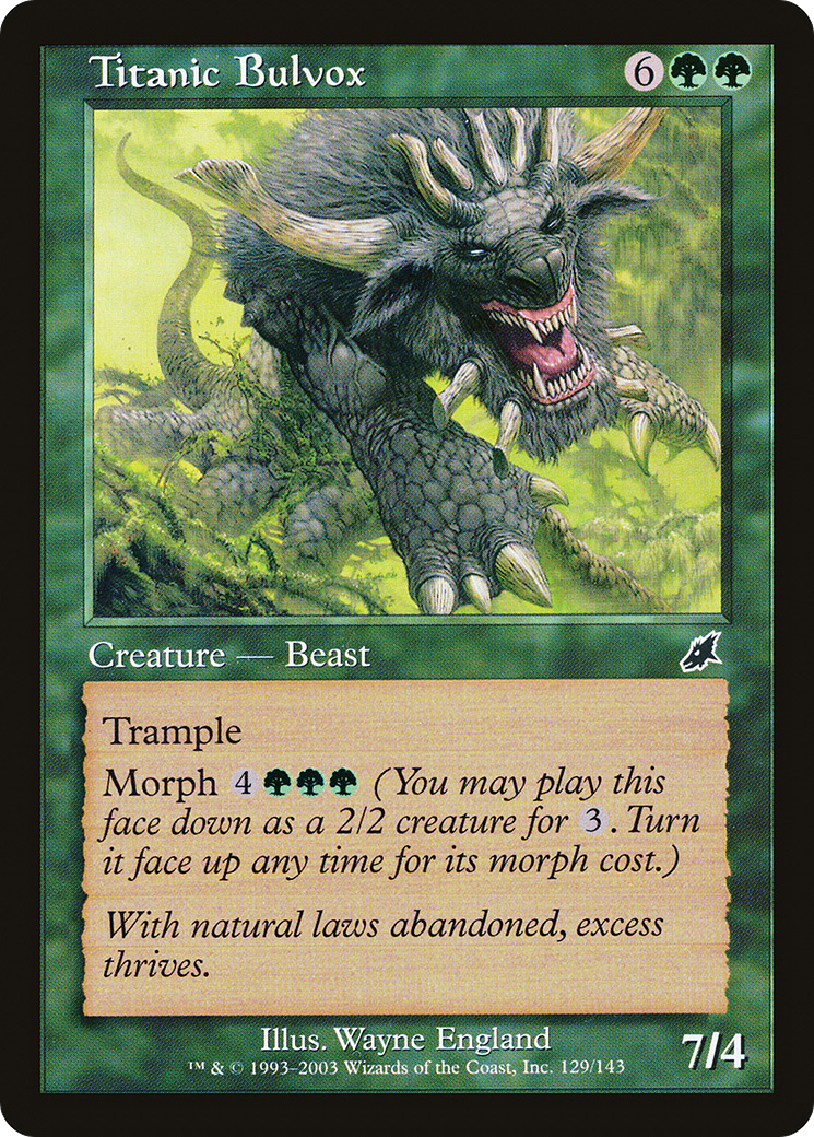 Titanic Bulvox [SCG - 129]