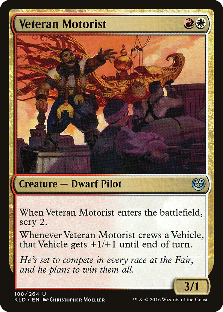 Veteran Motorist [KLD - 188]