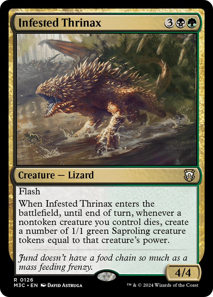 Infested Thrinax [M3C - 126]