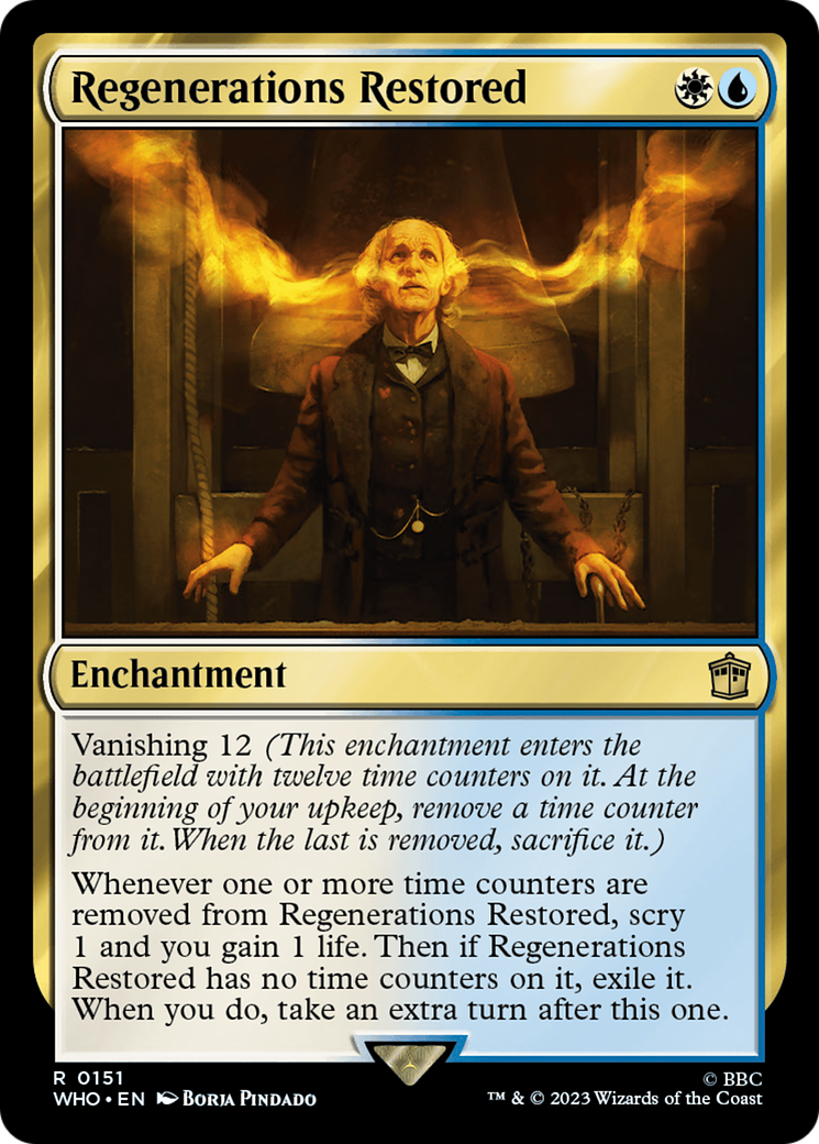 Regenerations Restored [WHO - 151]