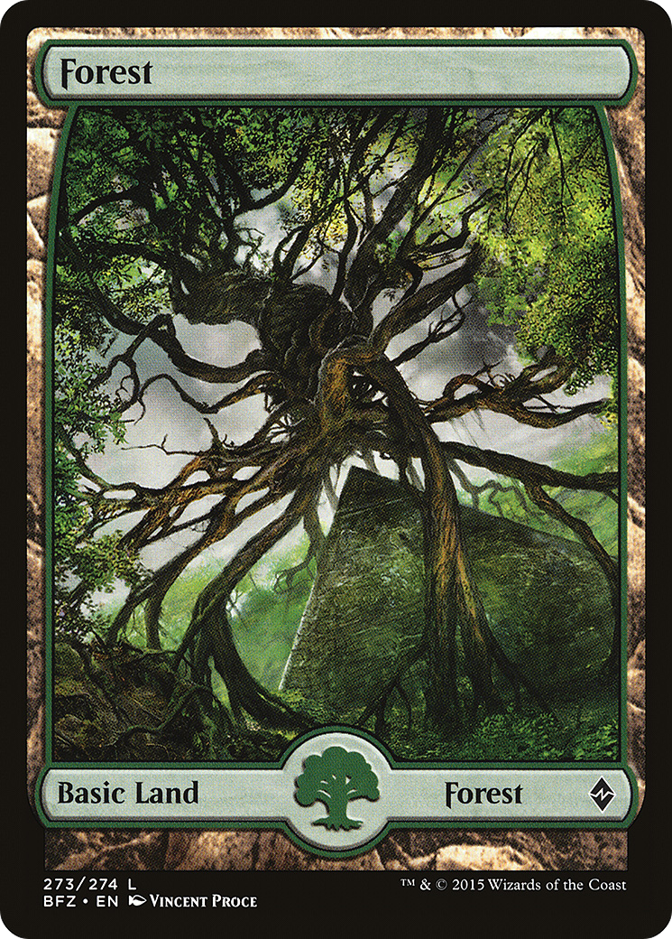 Forest (273) - Full Art [BFZ - 273]