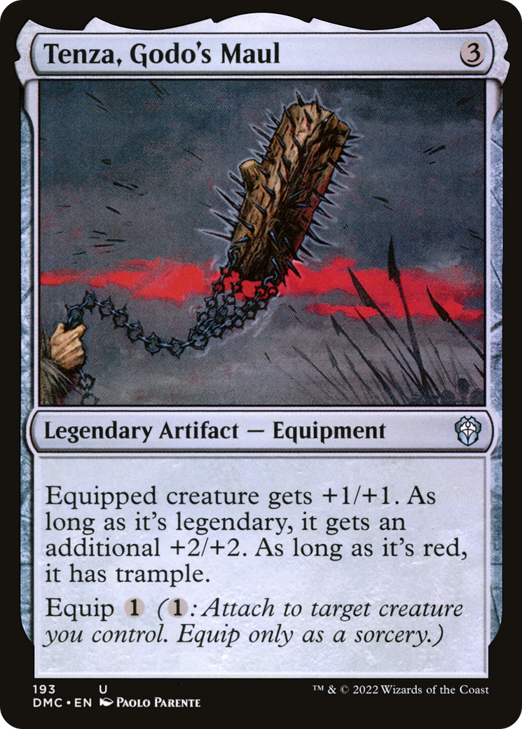 Tenza, Godo's Maul [DMC - 193]