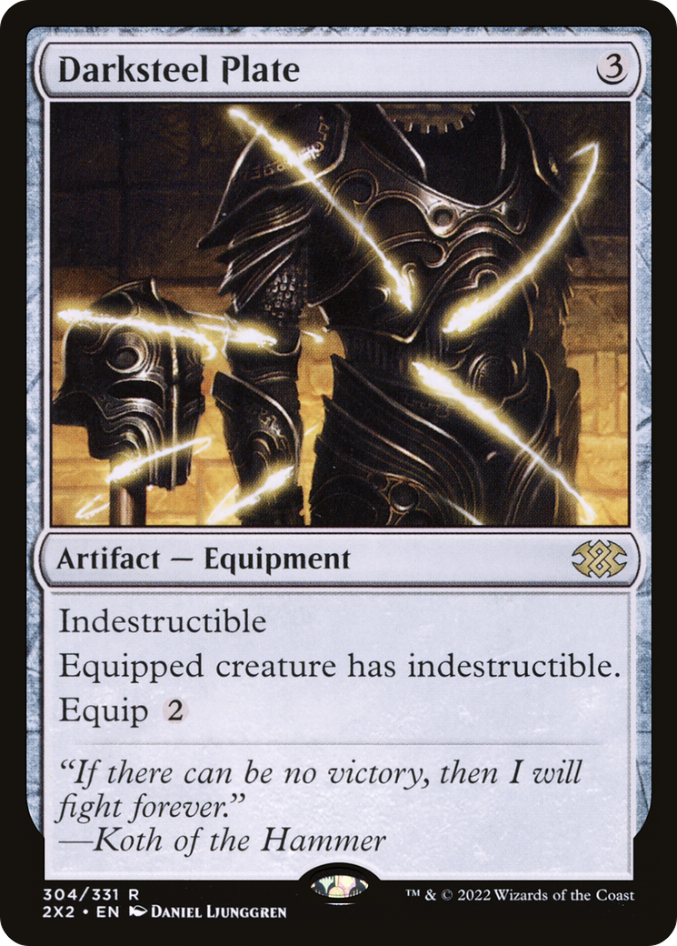 Darksteel Plate [2X2 - 304]