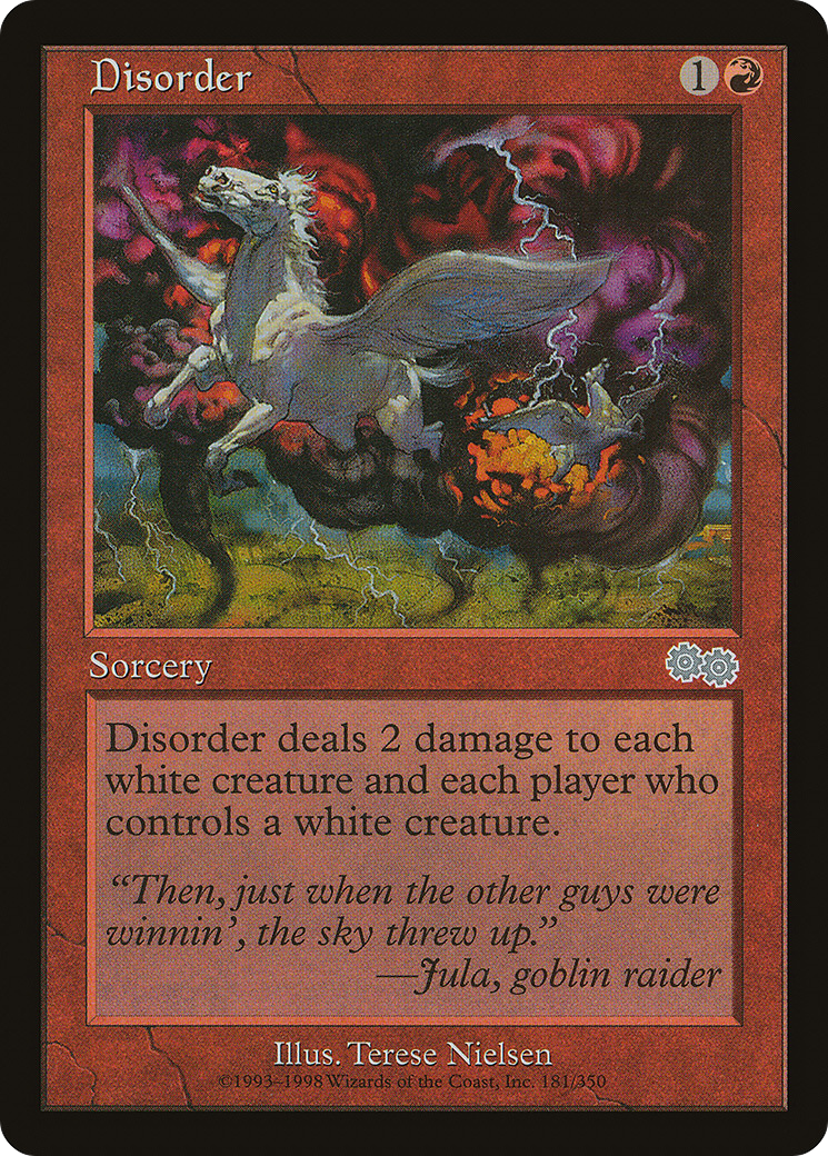 Disorder [USG - 181]