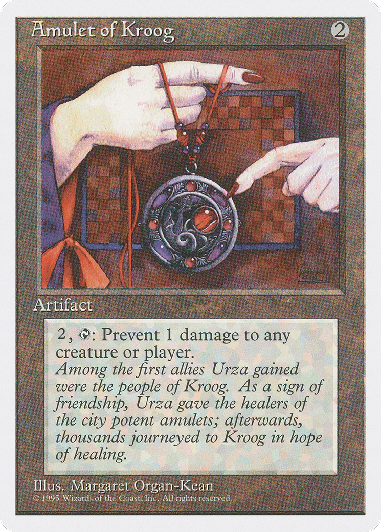 Amulet of Kroog [4ED - N/A]