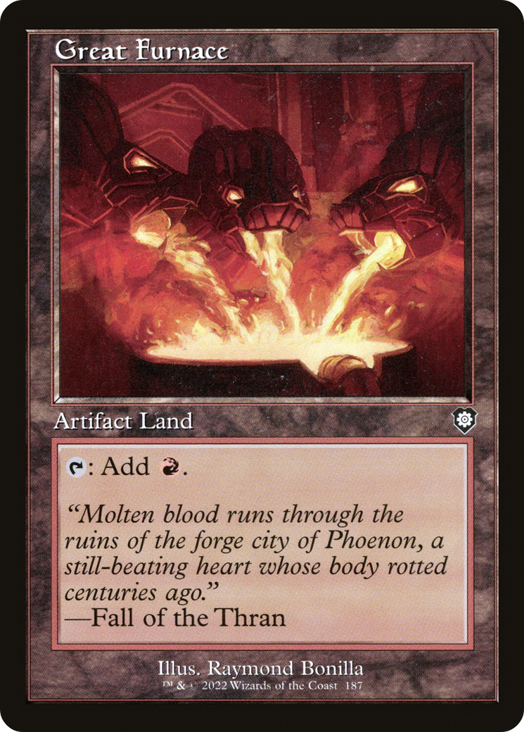 Great Furnace (Retro Frame) [BRC - 187]