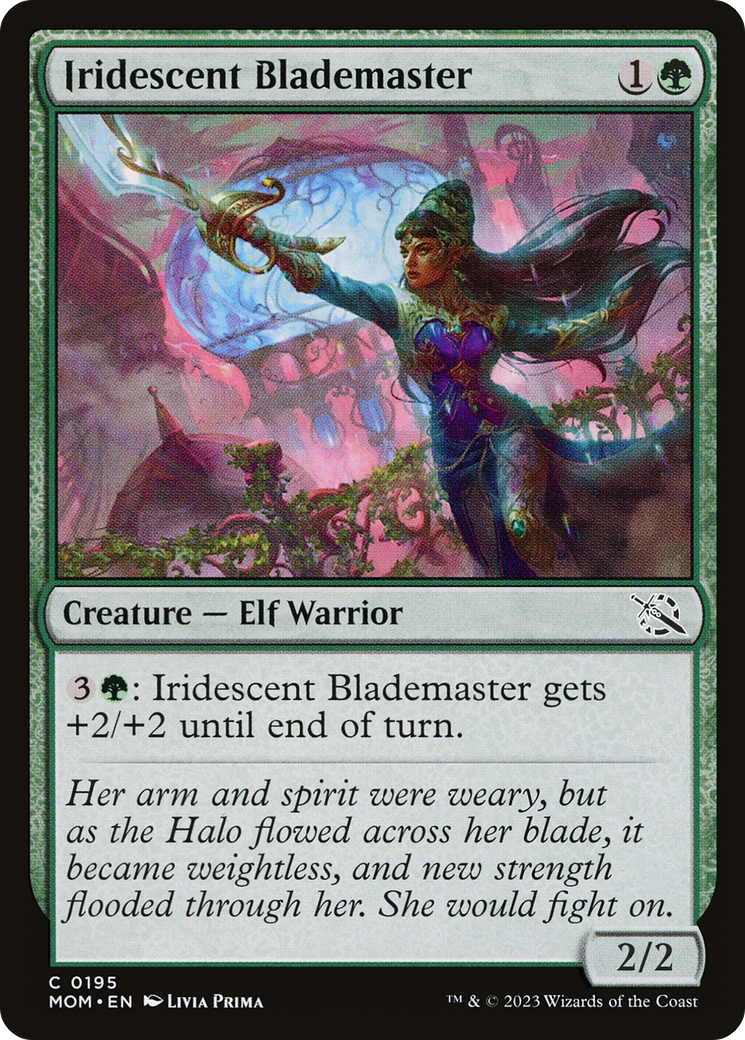 Iridescent Blademaster [MOM - 195]