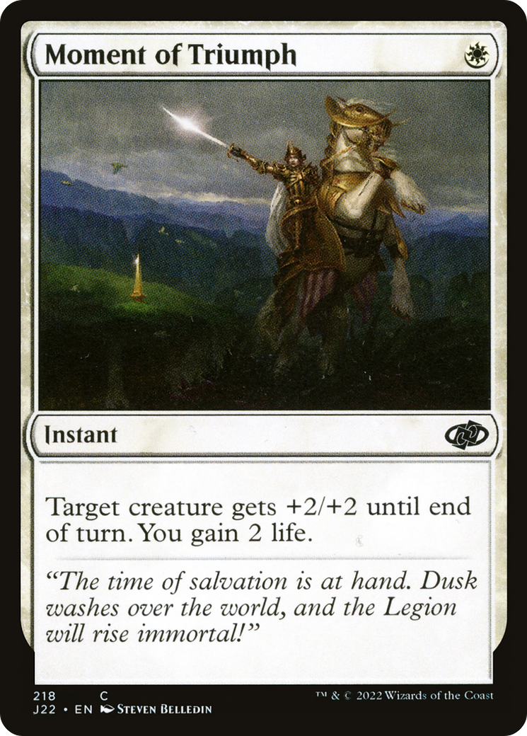 Moment of Triumph (J22-218) - Jumpstart 2022